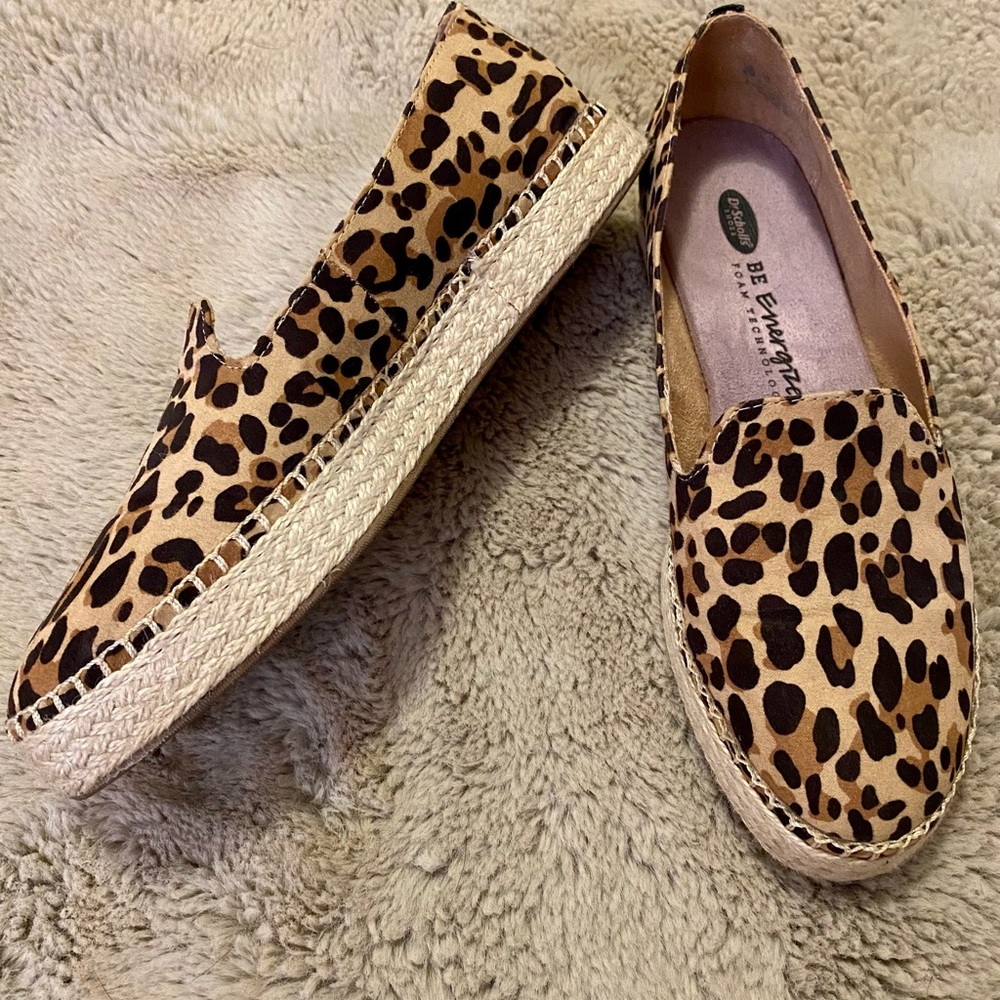 Dr.Scholls Leopard Espadrille